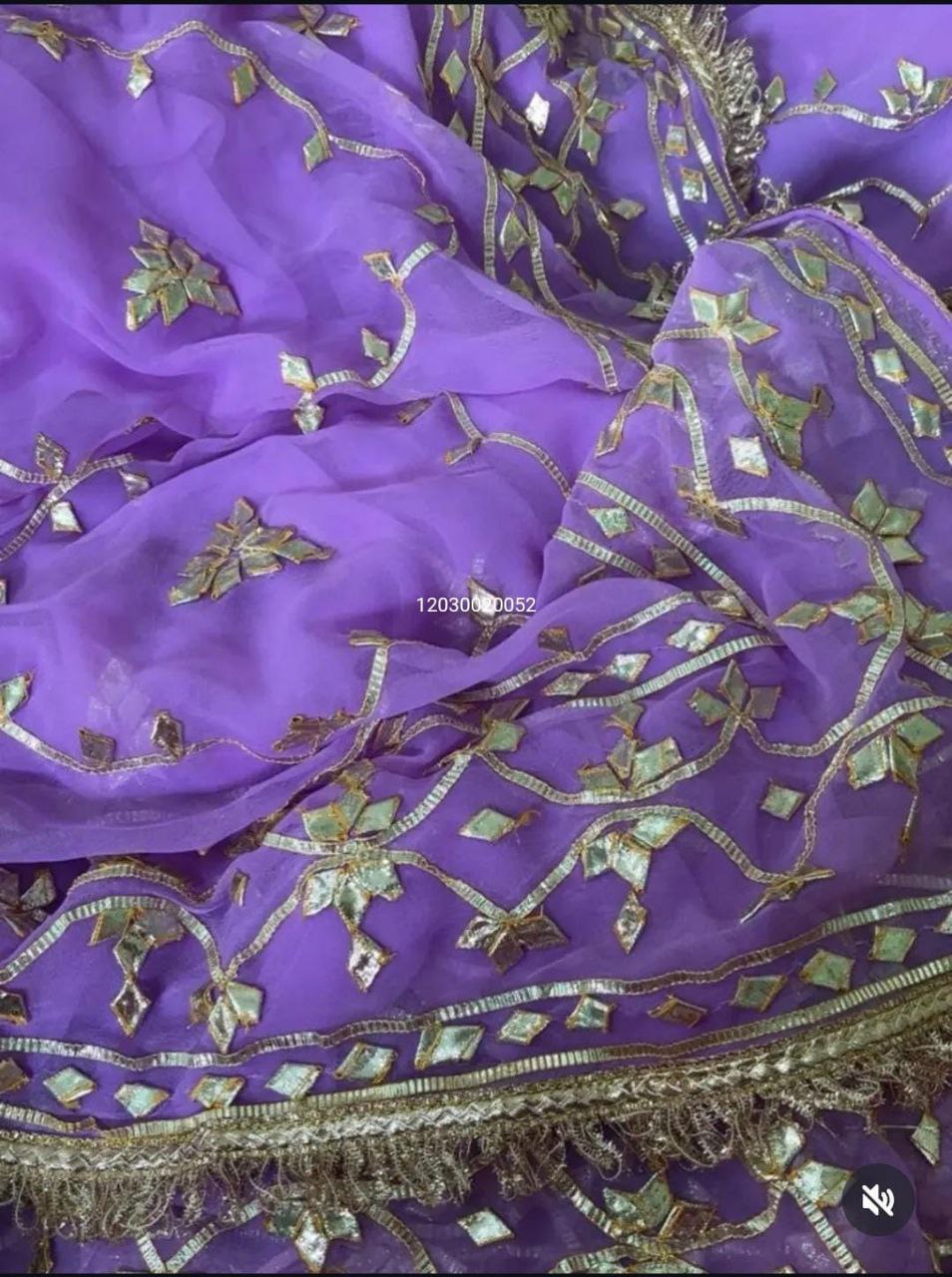 Today’s New Launch – Rajasthani Royal Gotta-Patti Handwork Viral Saree