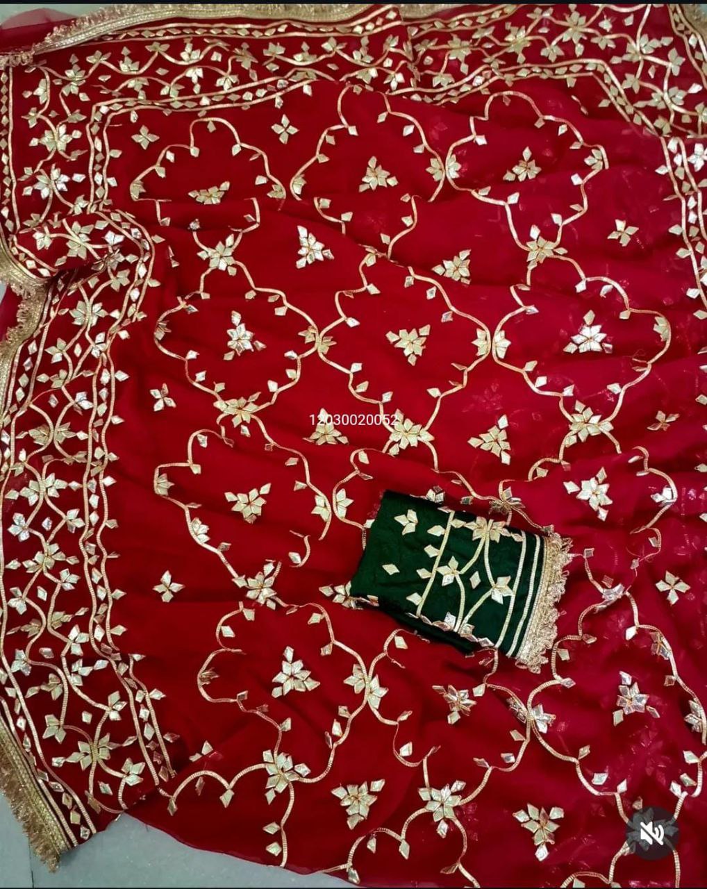 Today’s New Launch – Rajasthani Royal Gotta-Patti Handwork Viral Saree