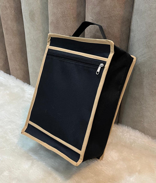 High quality Matts Material Shoe and Footwear Travel Organizer for keeping Large Sport Shoes, Sleepers, Floaters, Flip-flops (2 Pieces)