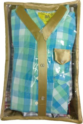 Top Transparent Satin Shirt Cover – Maroon (Code: G023) ( 3 Pcs )