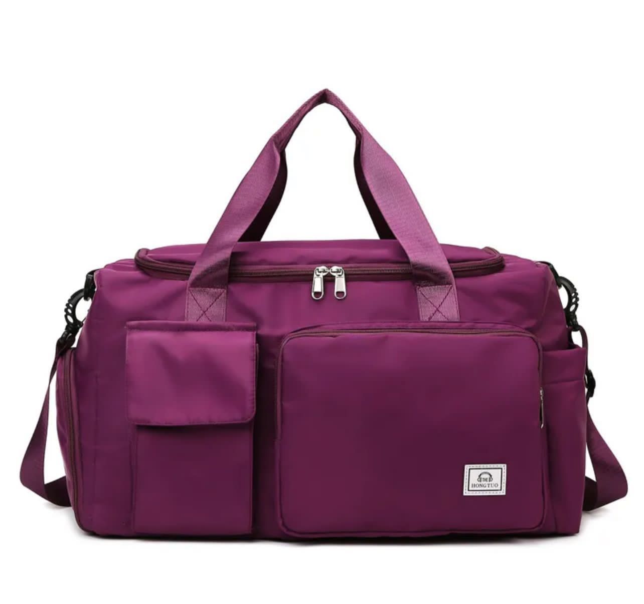 Large Capacity overnight organizer women fitness duffle weekender duffel gym travel bag
