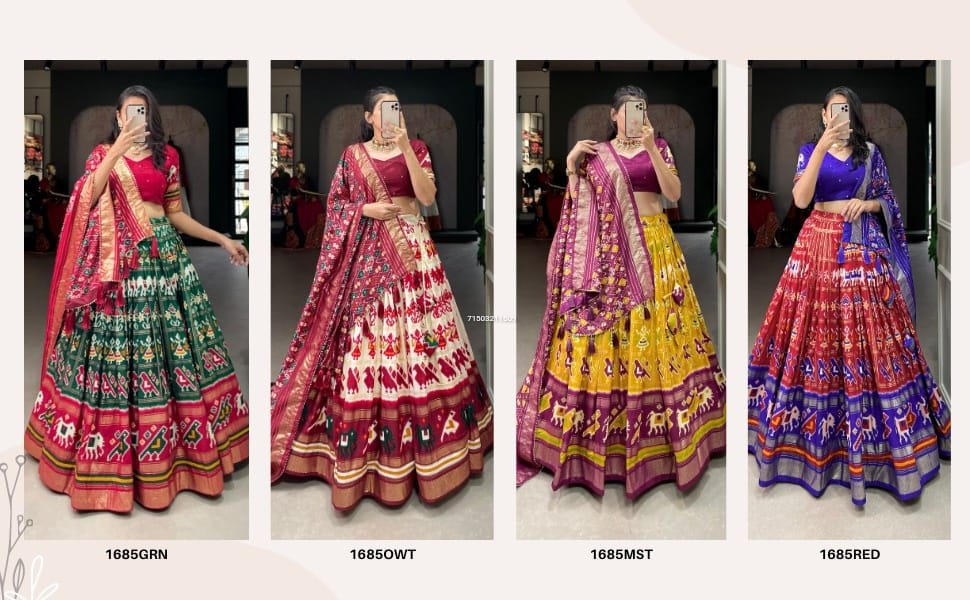 Today's Launching Superb Quality Rich Look Lehanga Collection
