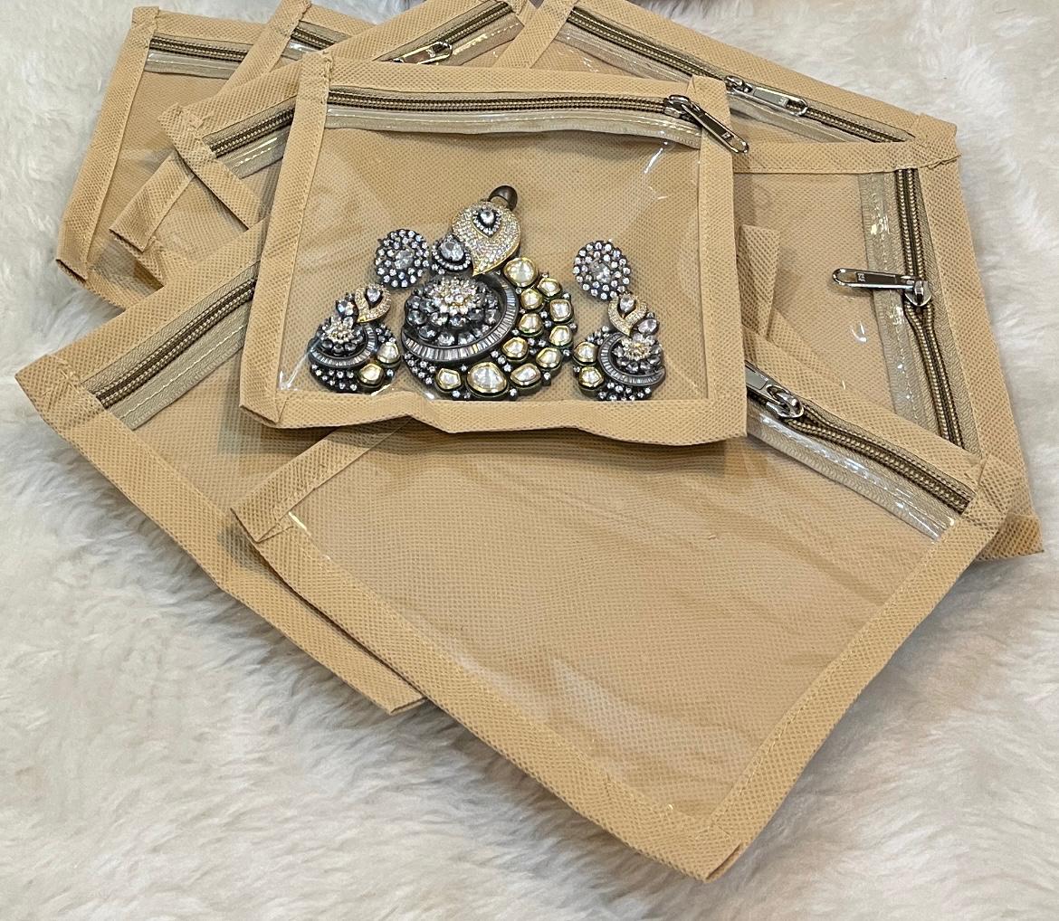 Earrings Storage Pouches – Set of 24 Lightweight & Elegant