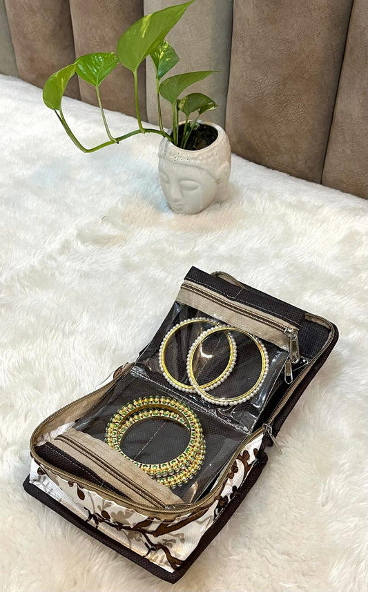 Premium 4 Flaps Multipurpose Travel Kit – Printed Design | Code: T049