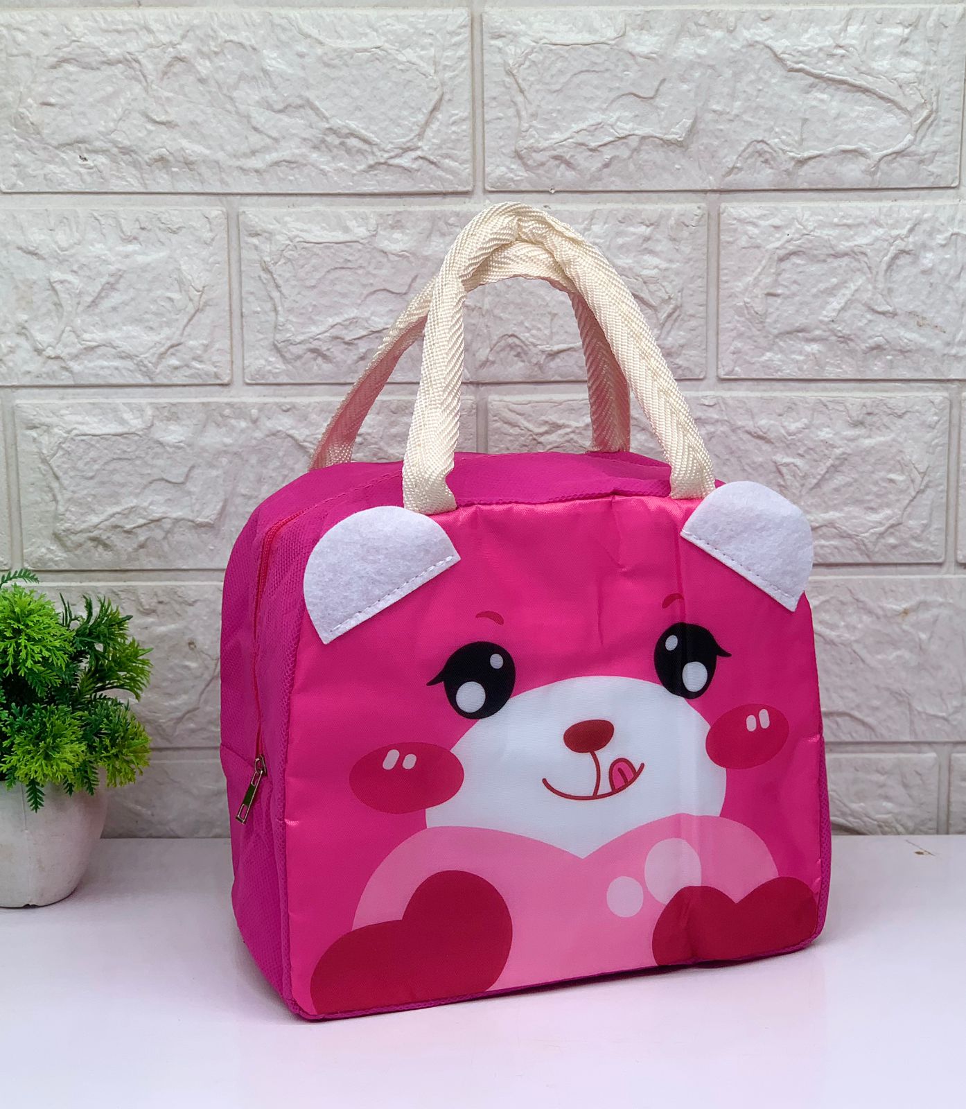 Printed Tiffin Bags/ Lunch Bag For Unisex ( 10 Pieces )