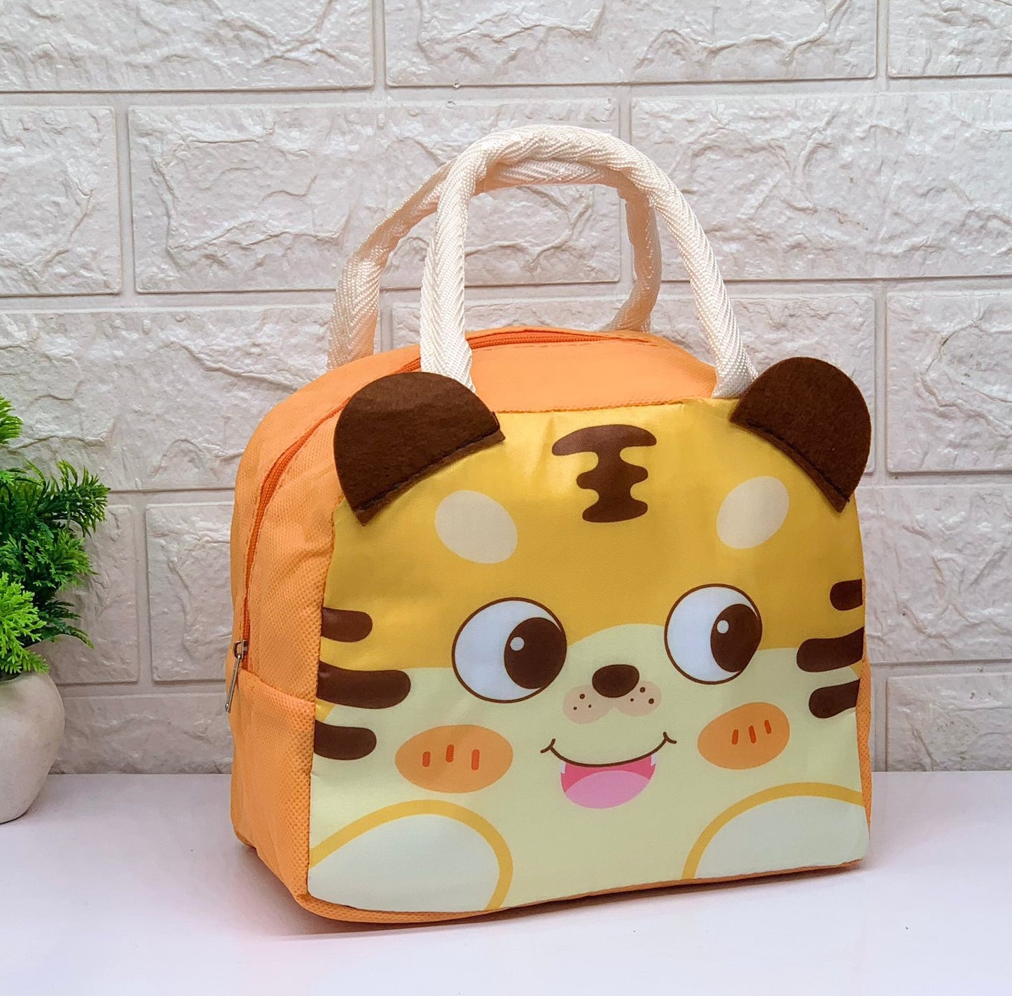 Printed Tiffin Bags/ Lunch Bag For Unisex ( 10 Pieces )