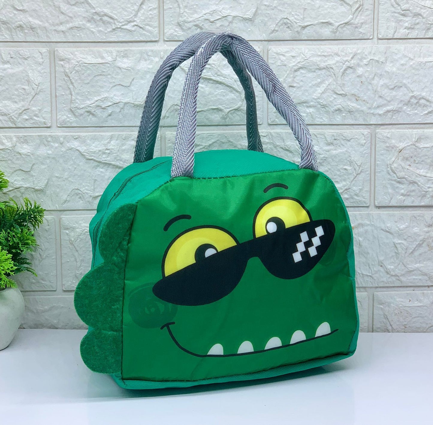 Printed Tiffin Bags/ Lunch Bag For Unisex ( 10 Pieces )