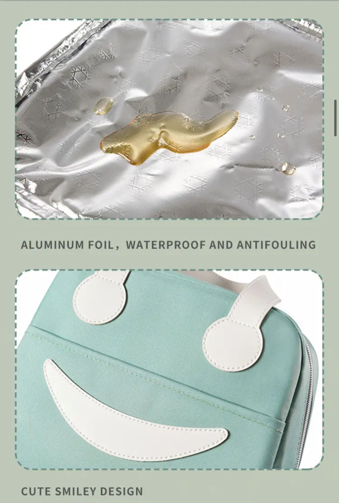 Tiffin / Lunch Bag For Unisex ( 5 Pieces)
