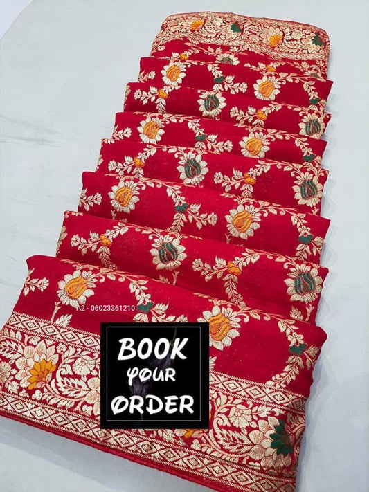 Superb Quality Banarasi Cotton Silk Saree