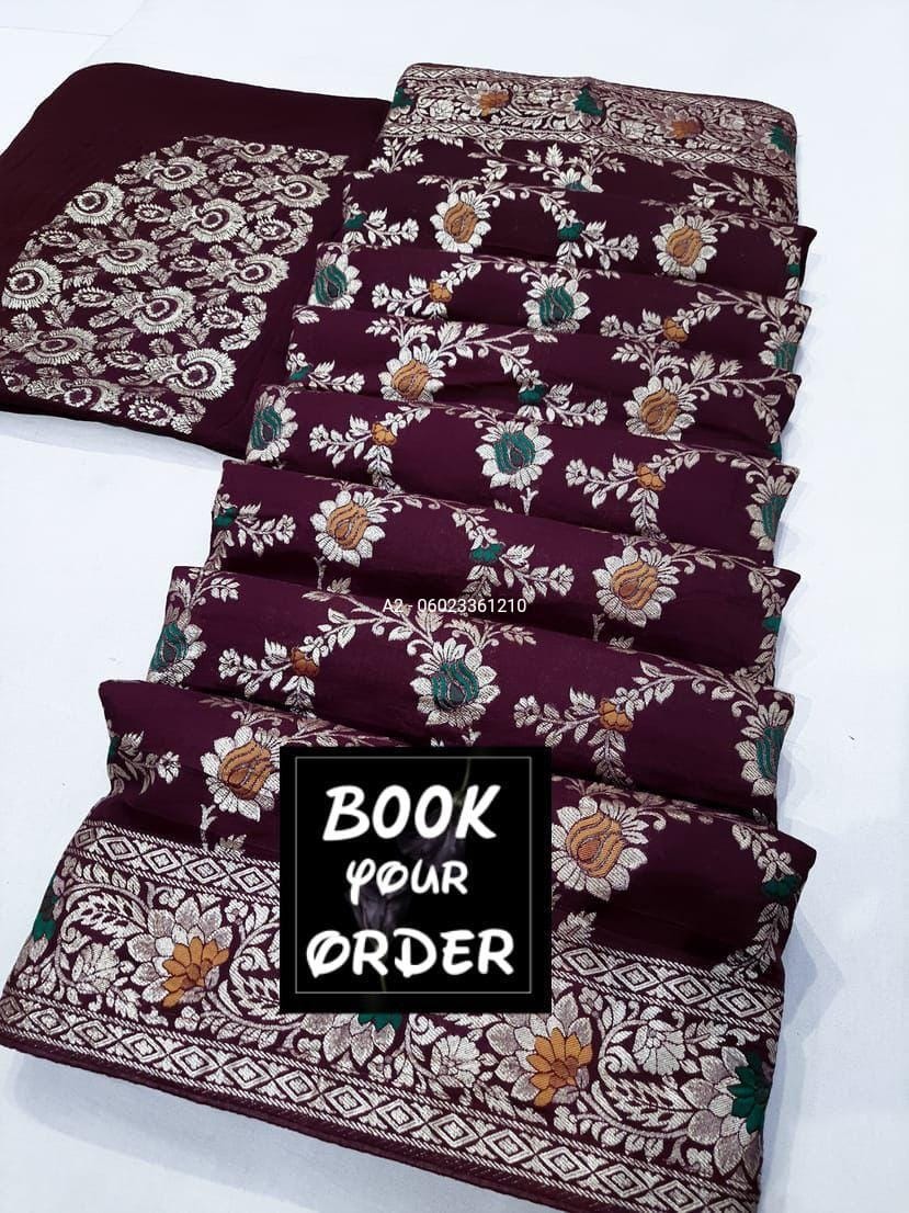 Superb Quality Banarasi Cotton Silk Saree
