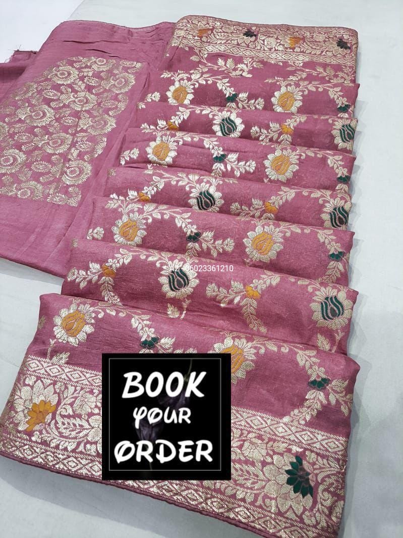 Superb Quality Banarasi Cotton Silk Saree