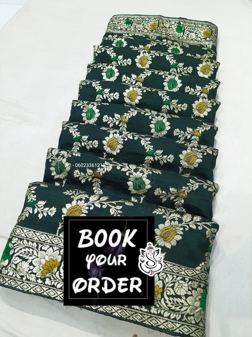 Superb Quality Banarasi Cotton Silk Saree