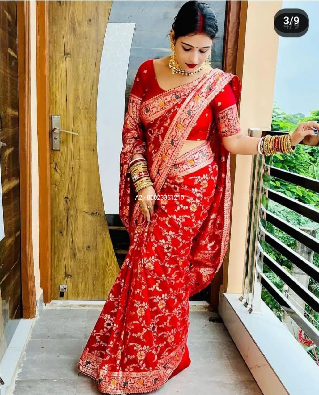 Superb Quality Banarasi Cotton Silk Saree
