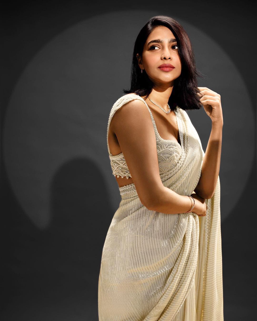 New Bollywood Blockbuster 3MM Sequins Saree