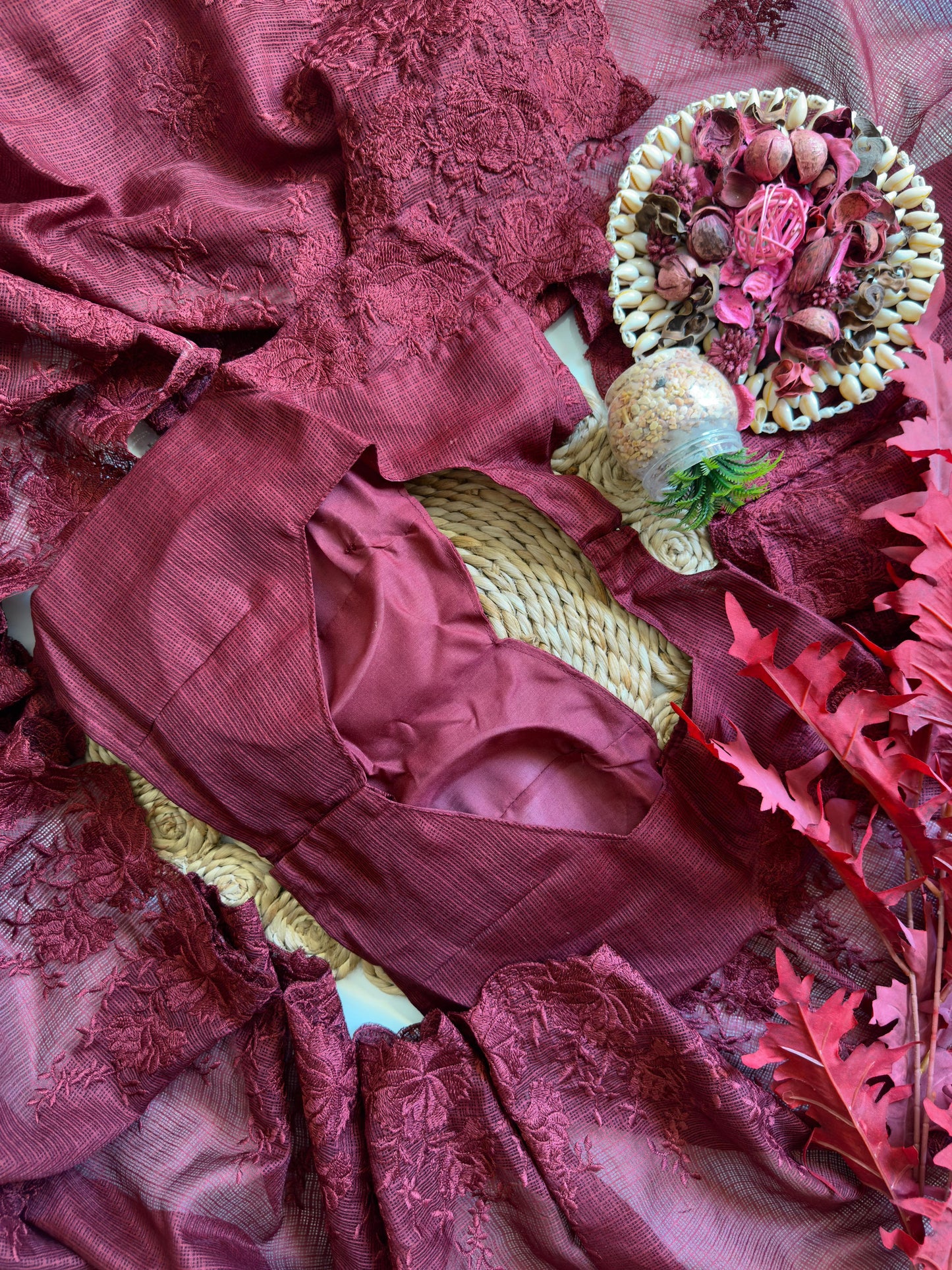 Bollywood Designer Saree β Pure Soft Kota Doriya with Cutwork & Multi Thread Work | Code: DF KOTA