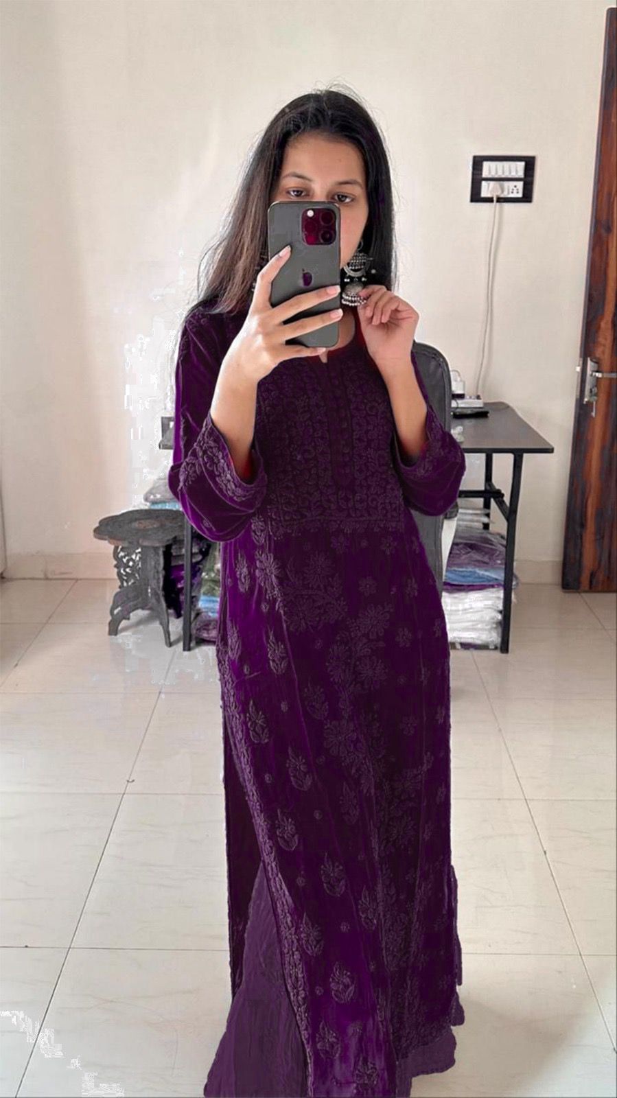 DESIGNER WEAR EXCLUSIVE GEORGETTE WITH EMBROIDERY SUIT WITH DUPATTA