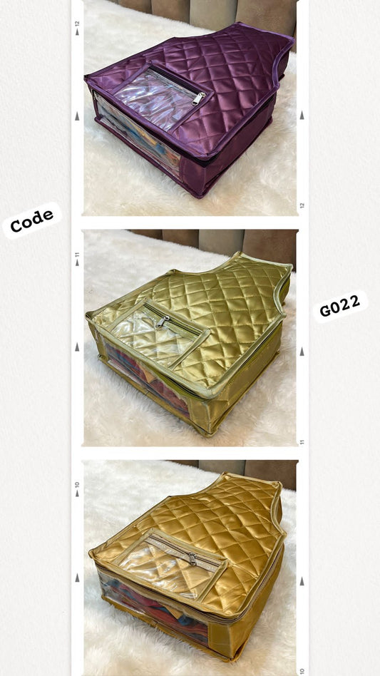 Quilted Satin Blouse Cover – Super Premium Finish ( 4 Pieces )