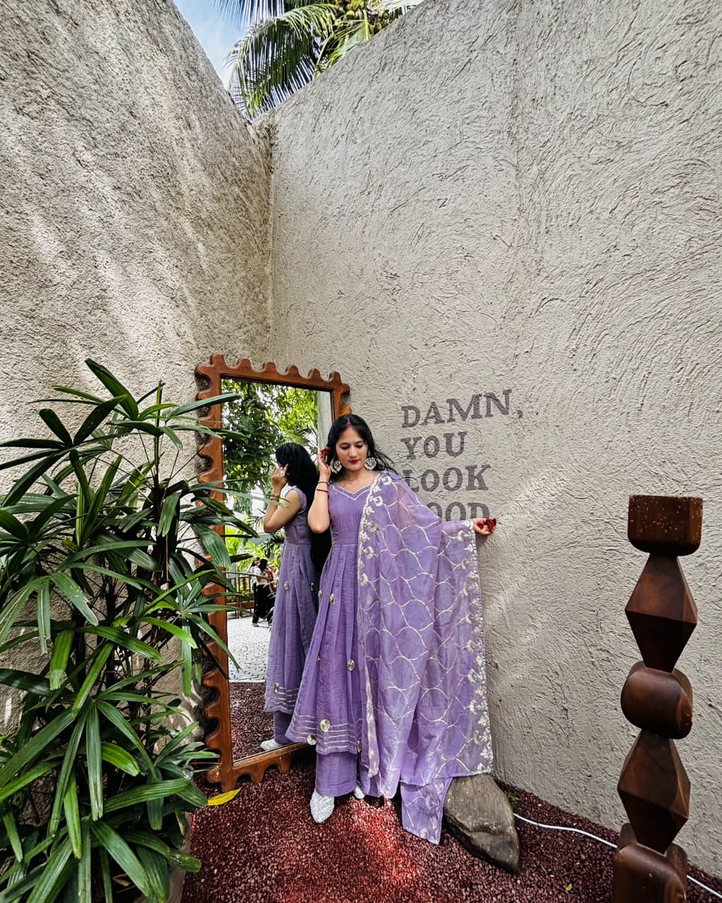 Real Modeling Superhit Anarkali Plazzo Set – Soft Crunchy Chiffon | Hand Gotta Patti Work | Premium Festive Wear for Women