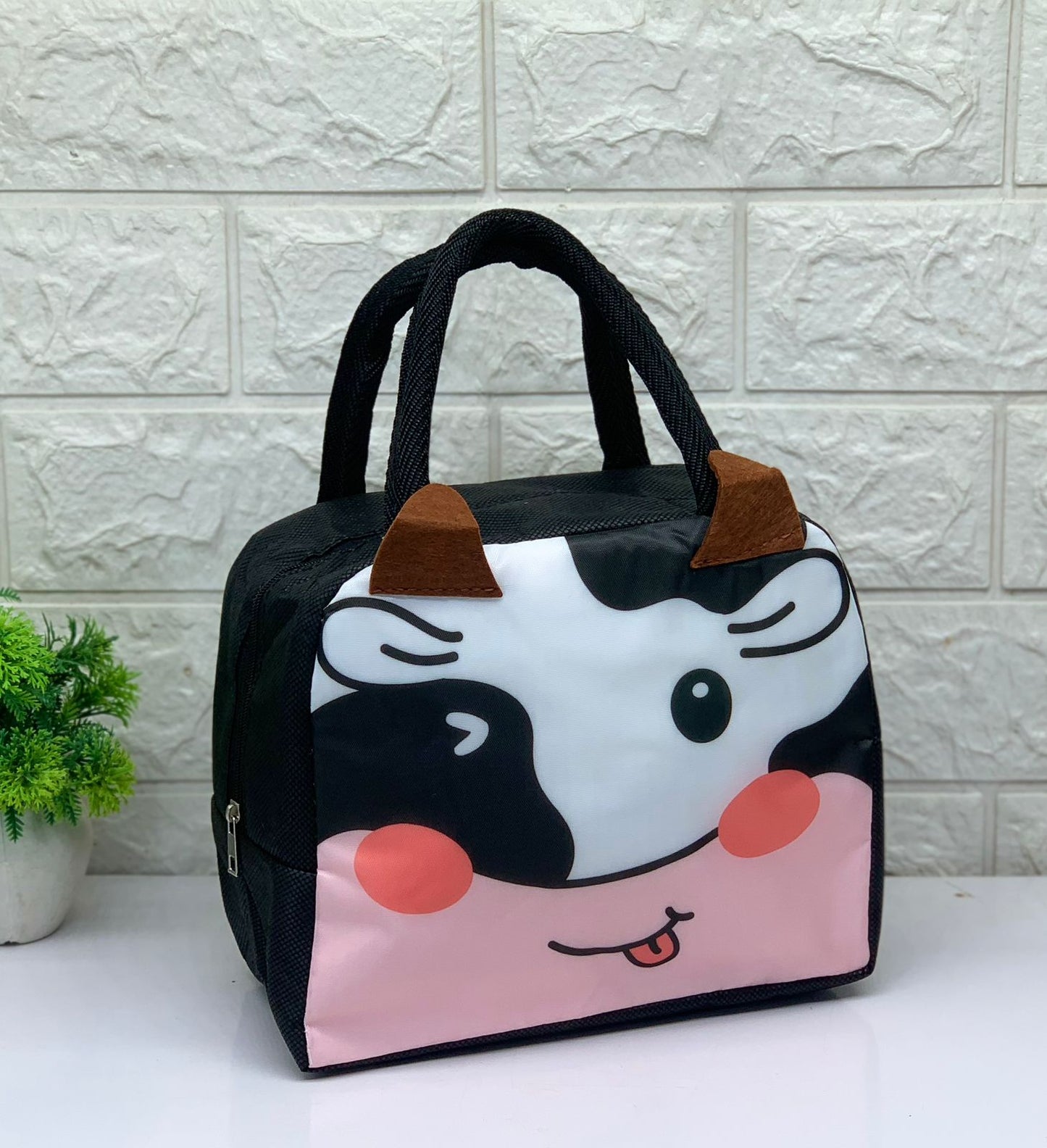 Printed Tiffin Bags/ Lunch Bag For Unisex ( 10 Pieces )