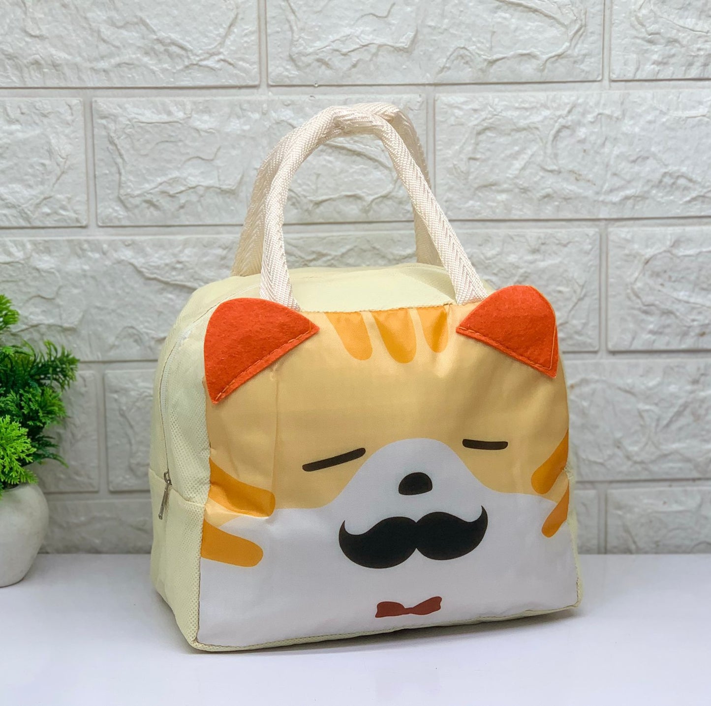 Printed Tiffin Bags/ Lunch Bag For Unisex ( 10 Pieces )