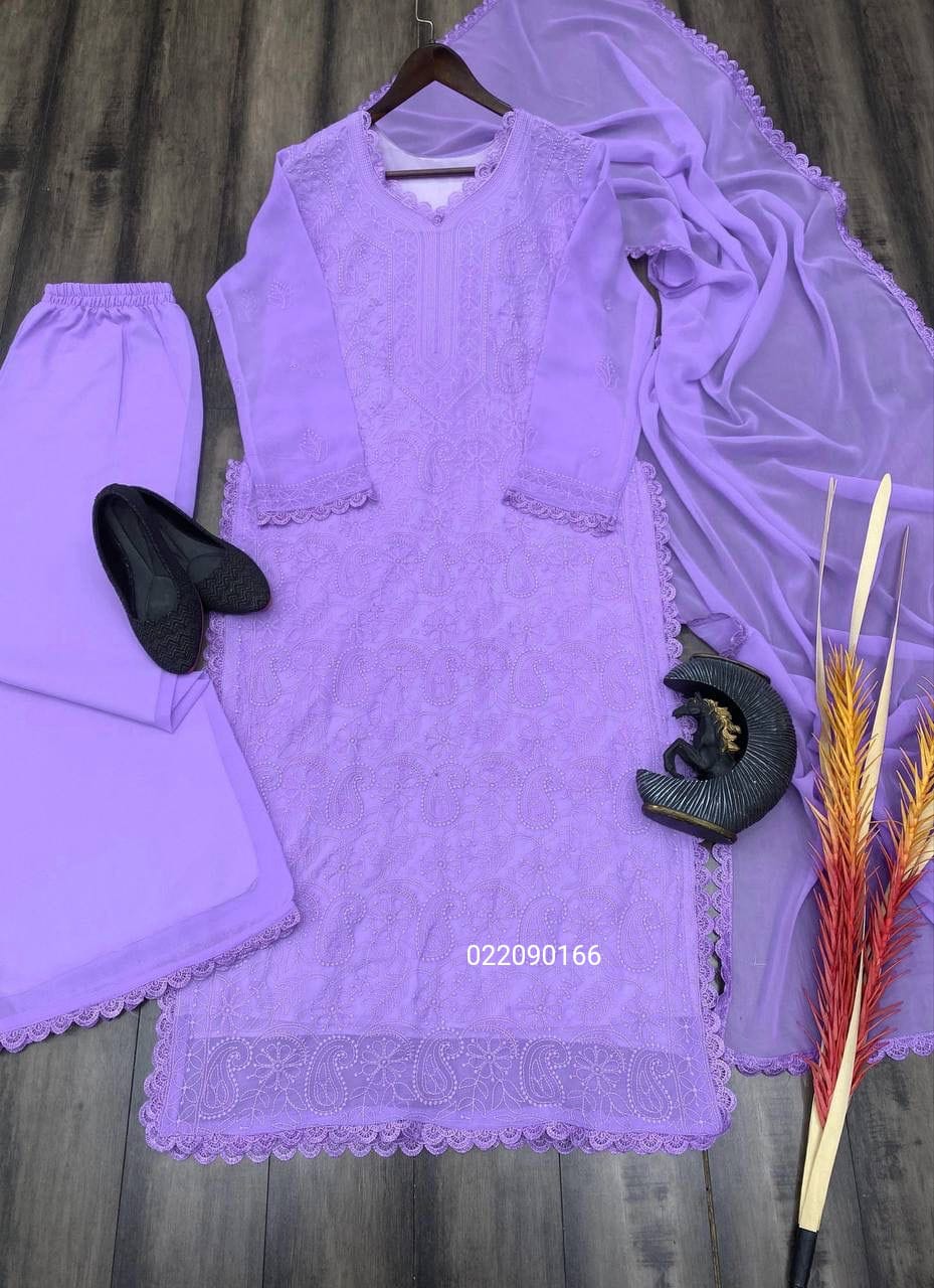 Superb Quality Beautiful Top Plazzo with Dupatta