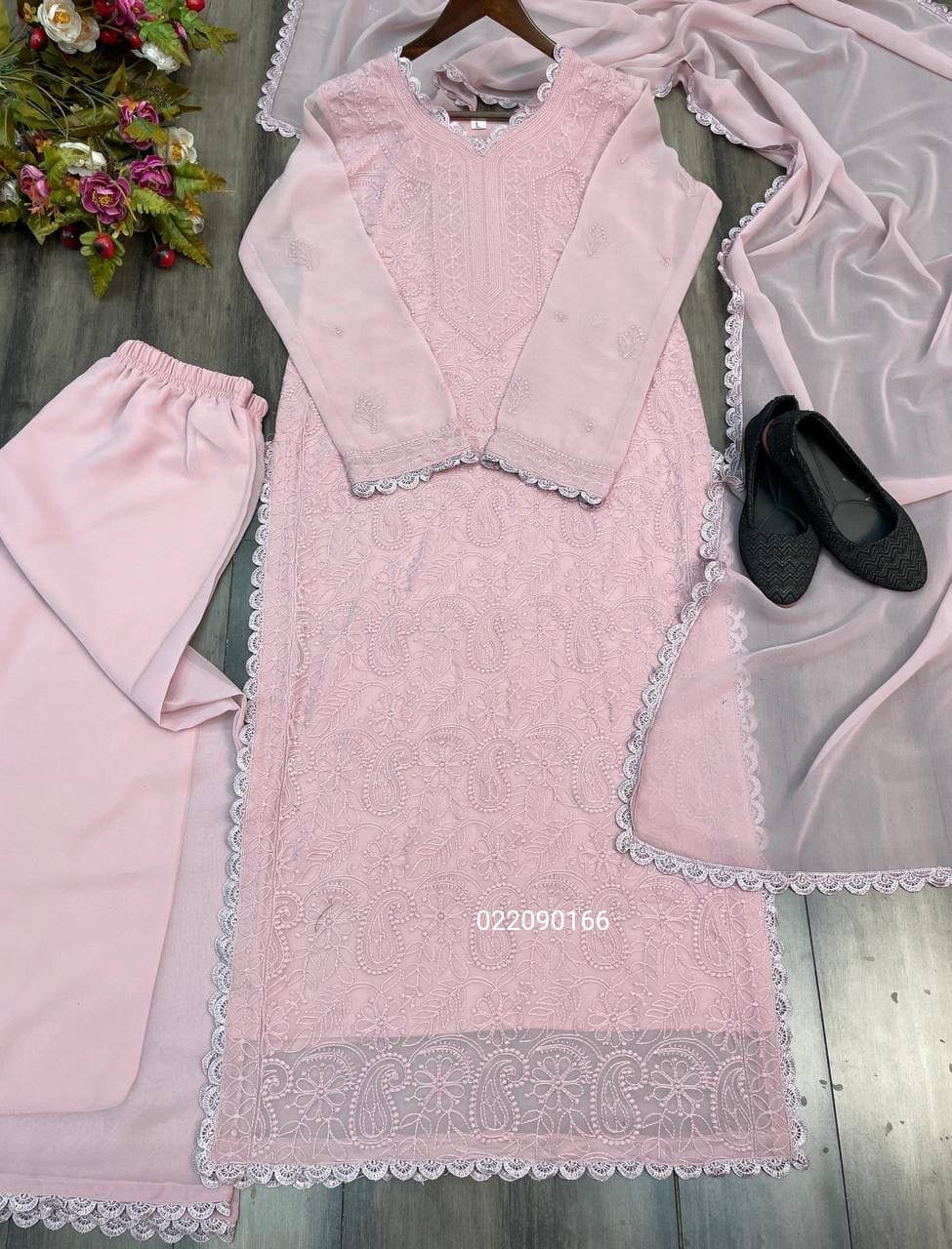 Superb Quality Beautiful Top Plazzo with Dupatta