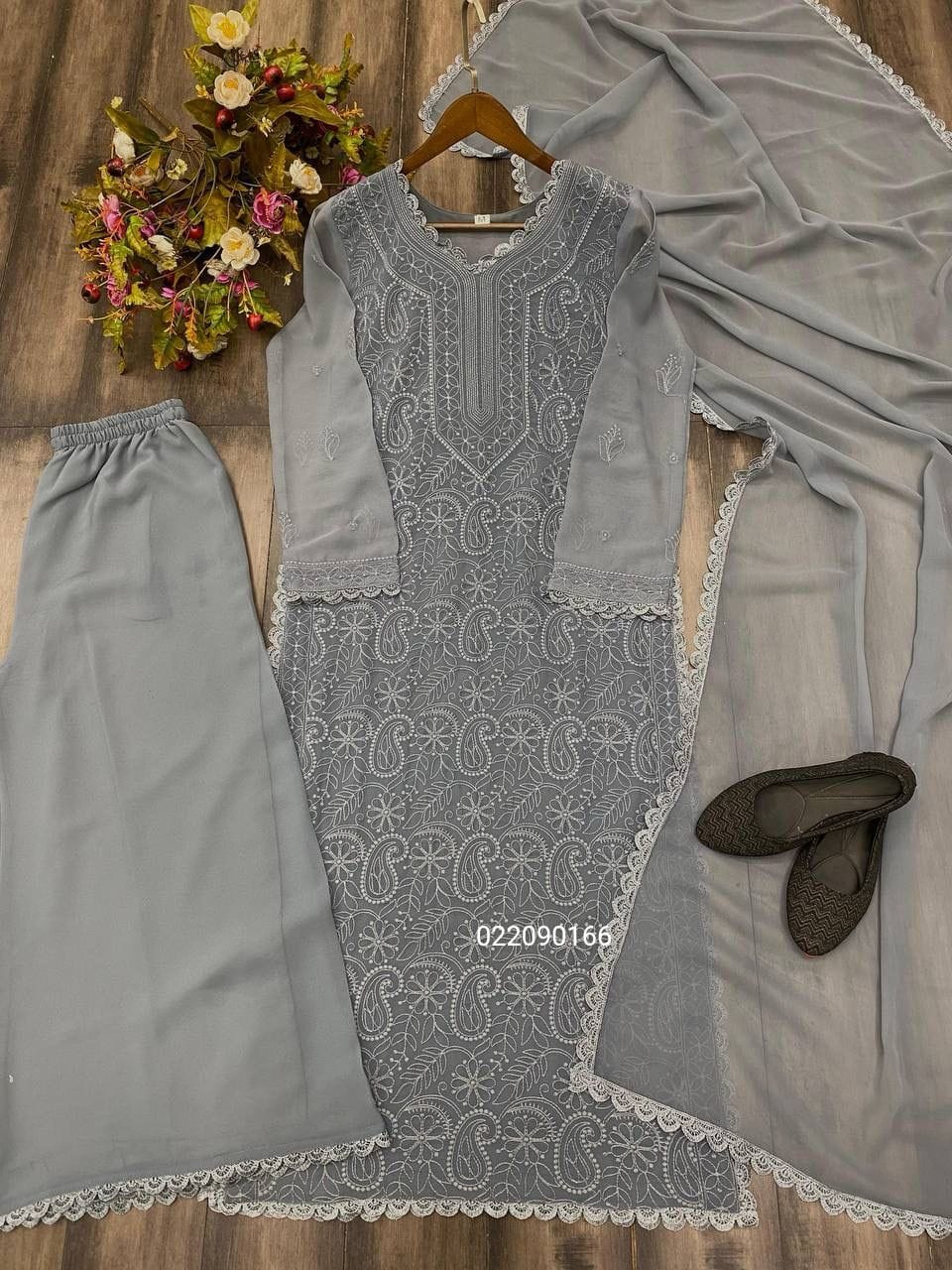 Superb Quality Beautiful Top Plazzo with Dupatta