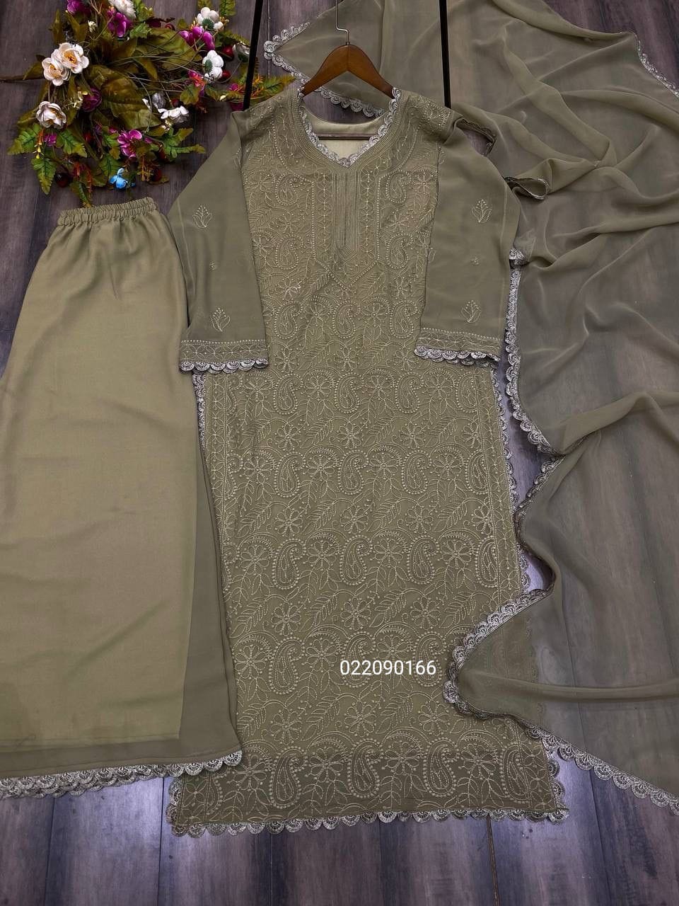 Superb Quality Beautiful Top Plazzo with Dupatta