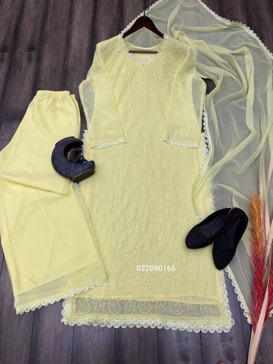 Superb Quality Beautiful Top Plazzo with Dupatta