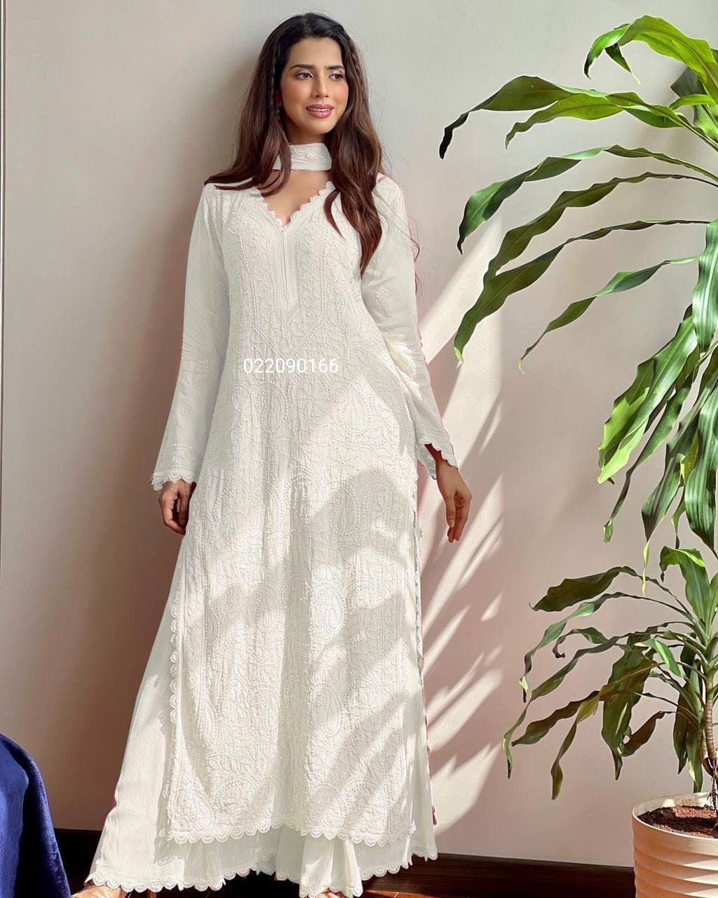 Superb Quality Beautiful Top Plazzo with Dupatta