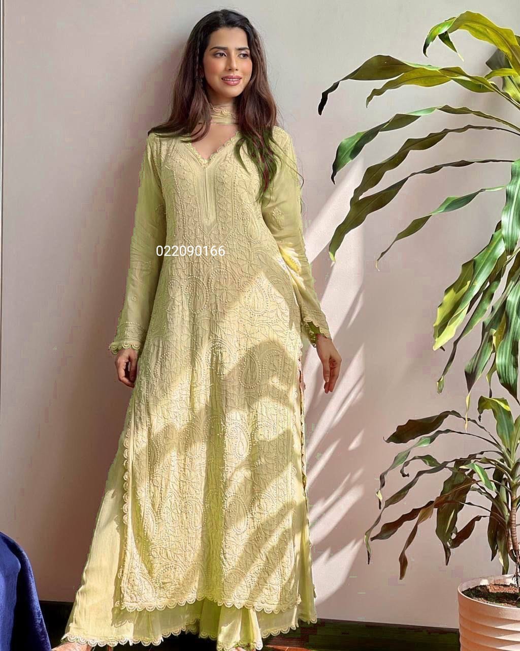 Superb Quality Beautiful Top Plazzo with Dupatta