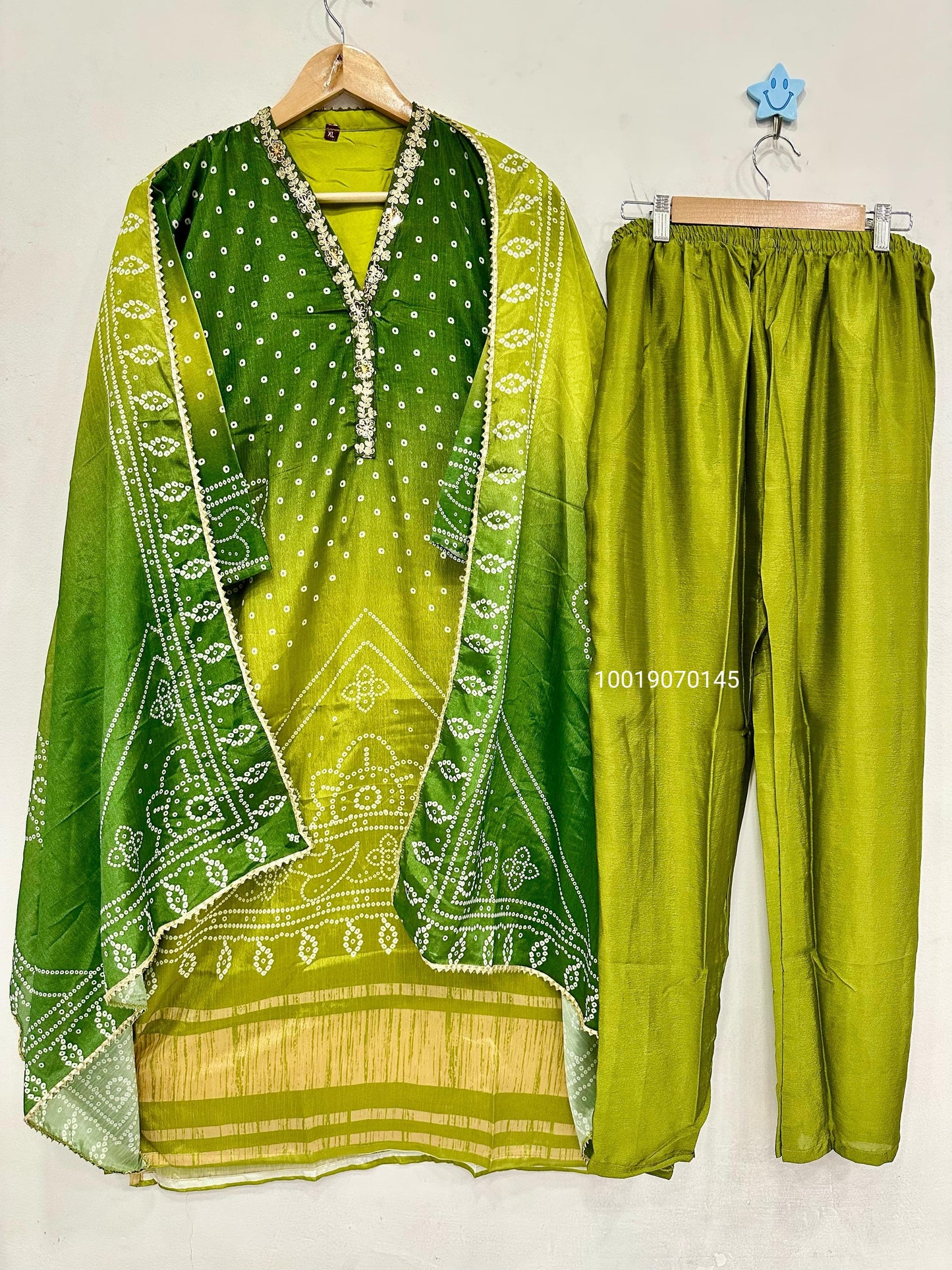Designer Festive Wear Kurti, Pant & Dupatta Set