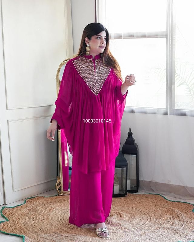 Superb Quality Beautiful Kaftan Plazzo