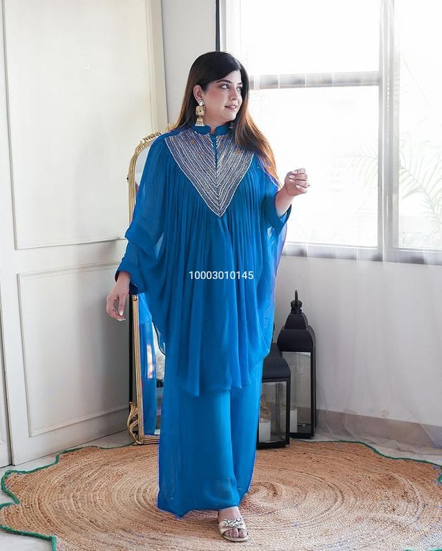 Superb Quality Beautiful Kaftan Plazzo