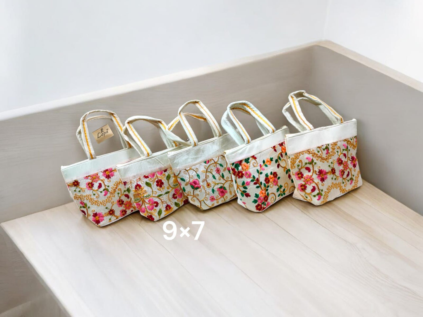 Premium Embroidered Potli / Handbag – Perfect for Return Gifts & Occasions ( 20 Pieces )