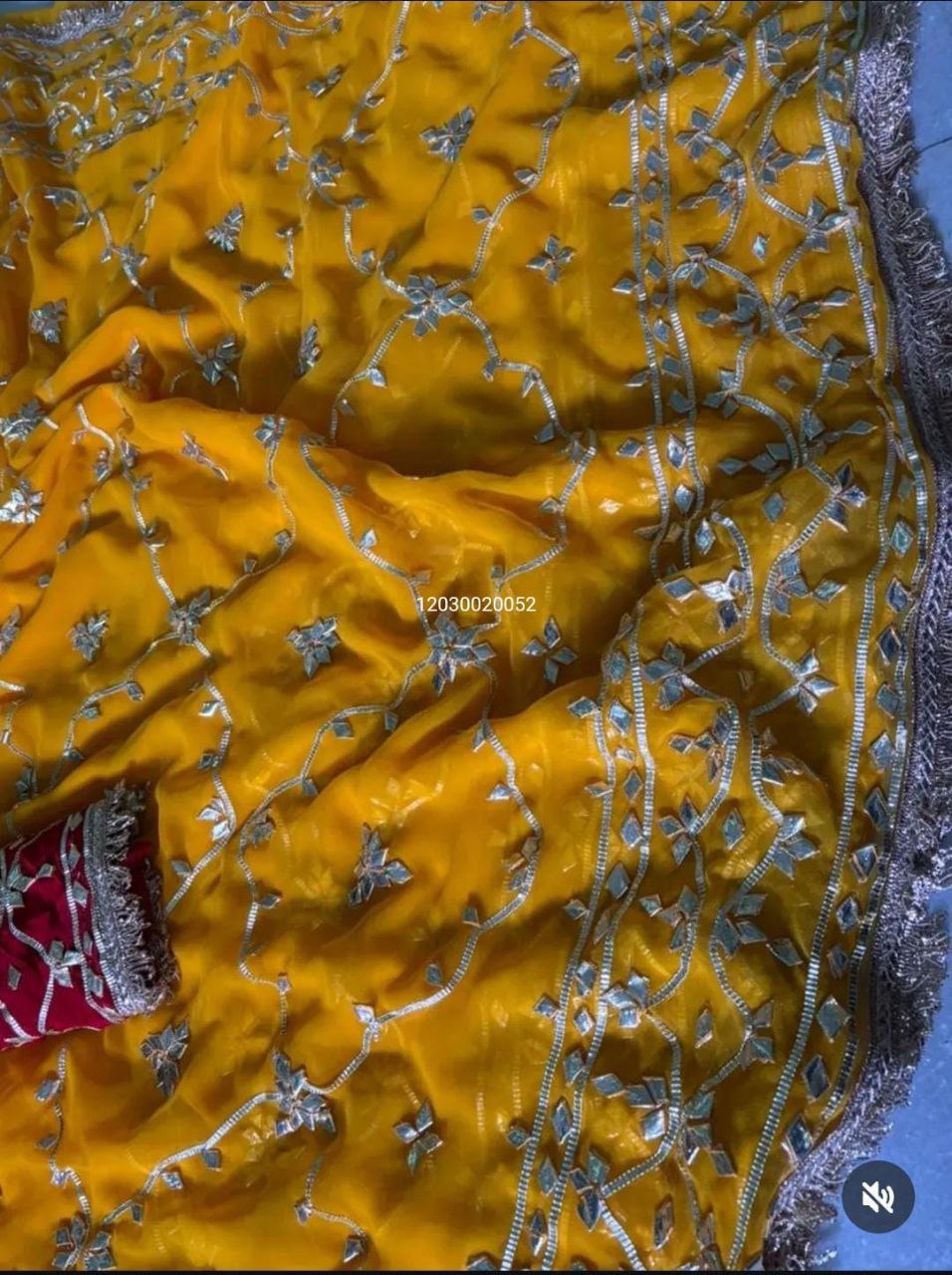 Today’s New Launch – Rajasthani Royal Gotta-Patti Handwork Viral Saree