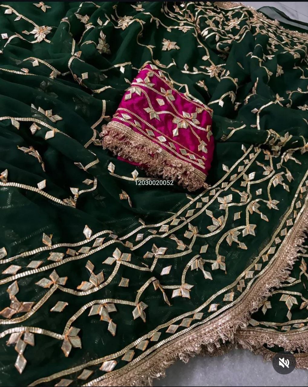 Today’s New Launch – Rajasthani Royal Gotta-Patti Handwork Viral Saree