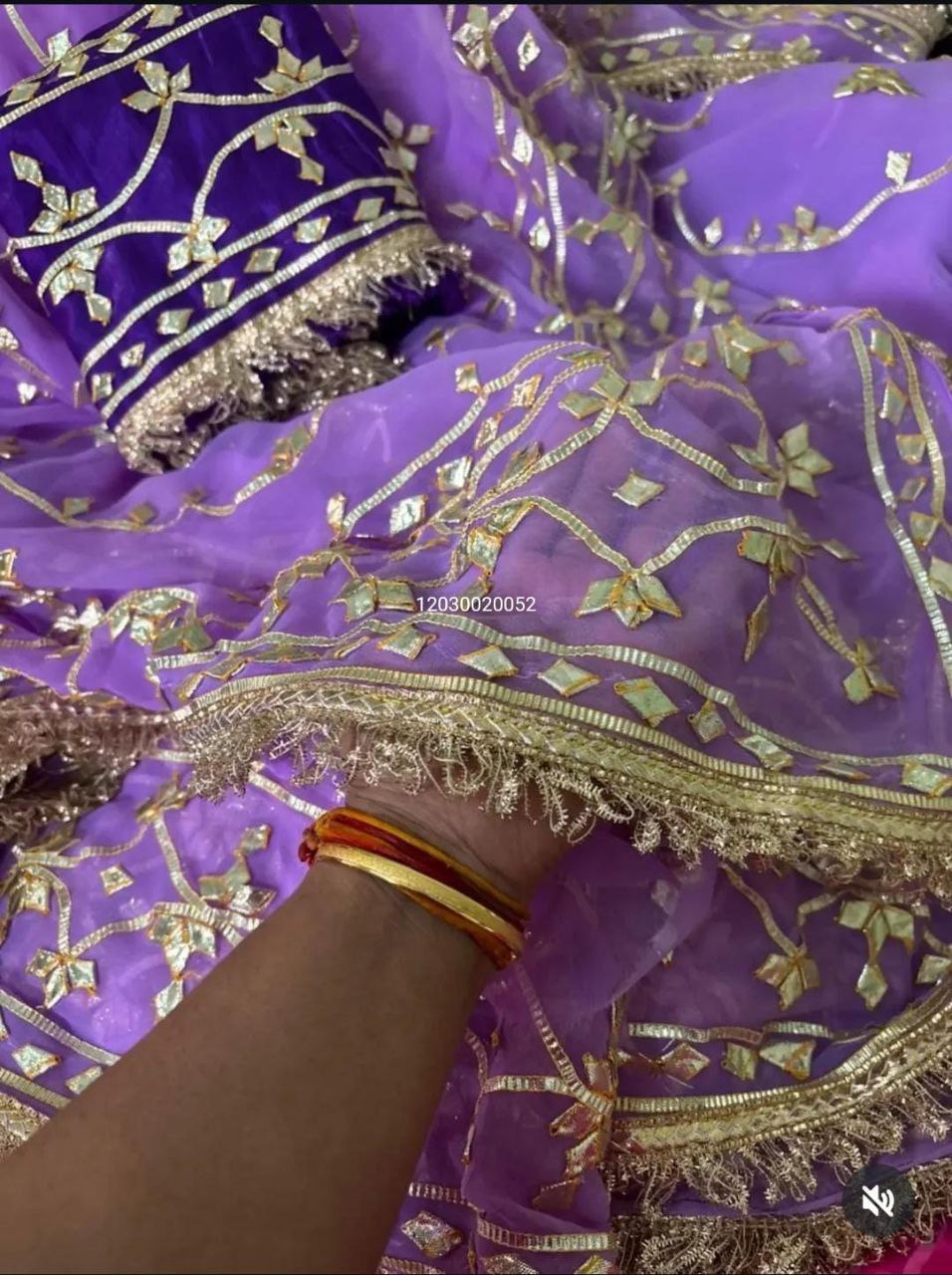 Today’s New Launch – Rajasthani Royal Gotta-Patti Handwork Viral Saree