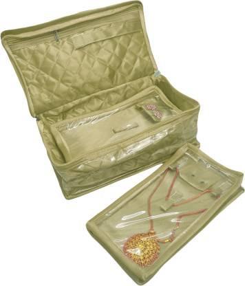Satin 5 Pouches Necklace Half Set