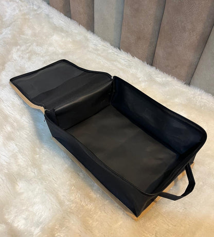 High quality Matts Material Shoe and Footwear Travel Organizer for keeping Large Sport Shoes, Sleepers, Floaters, Flip-flops (2 Pieces)