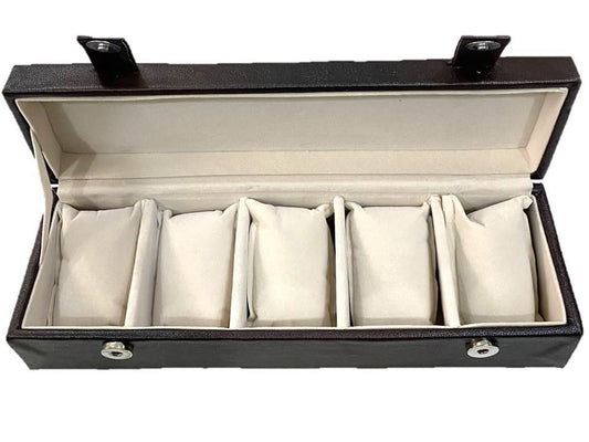 Premium Covered Top 5 Slots Watch Box ( Code: W013 )