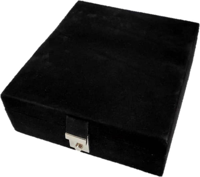 2 Slots Watch 1 Slot Belt 1 Slot Eye Goggle case jewellery Vanity Box -Black (Code: W011)