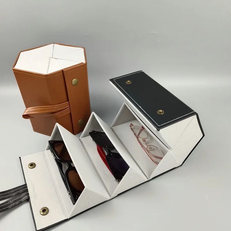 5 Slots Sunglasses Organizer Box/Foldable