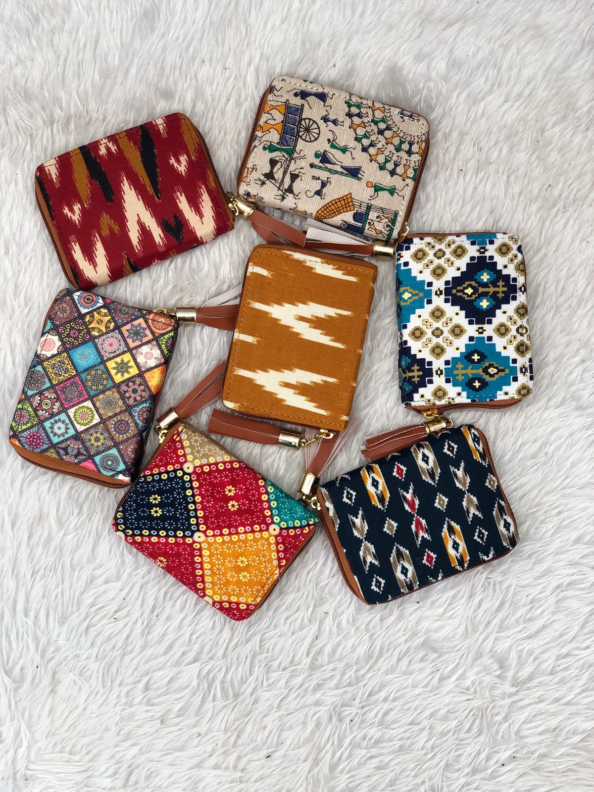 Small Wallet For Women And Girls 6 Pcs