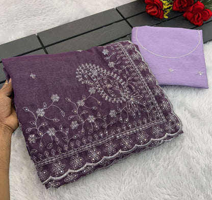 Pretty SOFT crunchy crush Silk Sarees In Super Budget Range