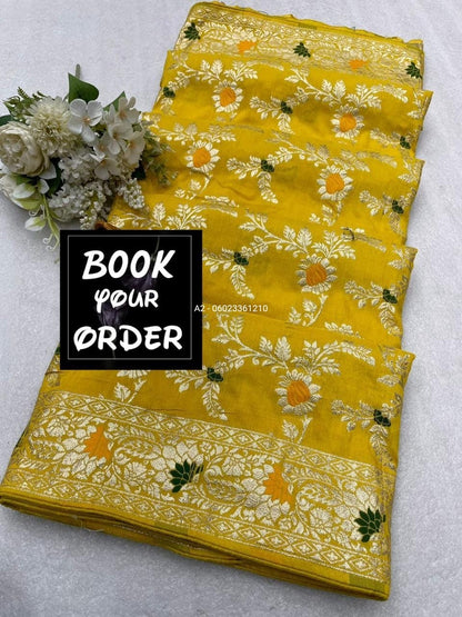 Superb Quality Banarasi Cotton Silk Saree