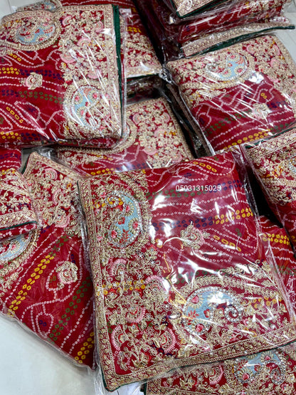 Superb Quality  Soft C*C Georgette Bandej Saree