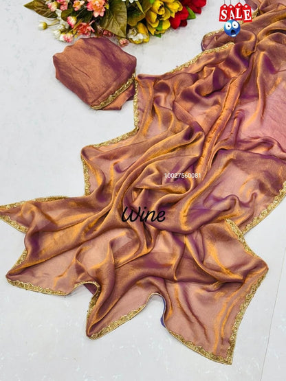 Superb Quality   Beautiful Party Wear Saree