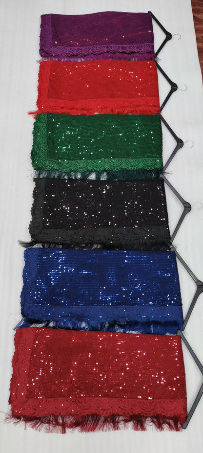 New Bollywood Blockbuster 5MM Sequins Georgette Saree  (Special Edition)