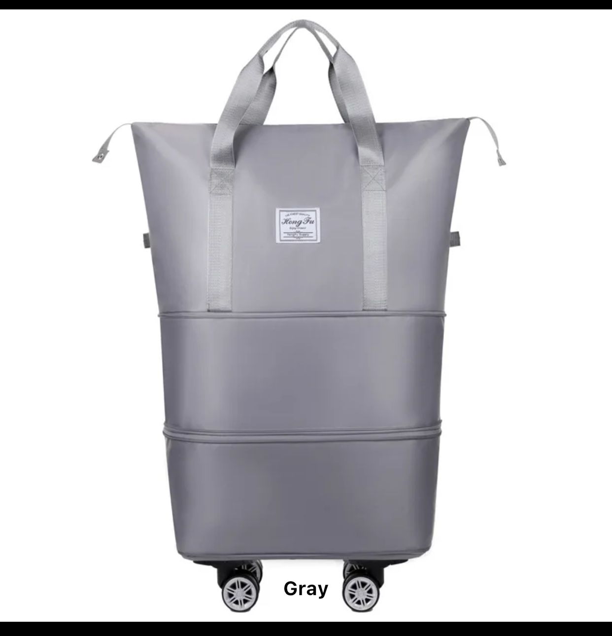 Wheel Folding Bag Imported Waterproof For Unisex